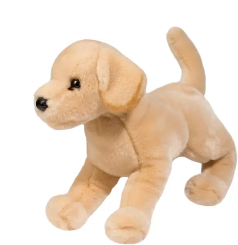 Vista 4 de Douglas Mandy - Peluche de perro de laboratorio amarillo