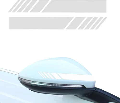 Vista 15 de 20 piezas de calcomanías reflectantes para cubo de rueda de automóvil, calcomanías reflectantes de seguridad nocturna para automóviles, motocicletas