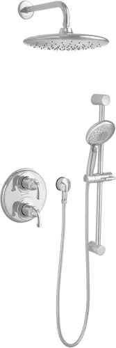 Vista 7 de American Standard 9038001.002 Spectra - Cabezal de ducha de lluvia con ahorro de agua, 11 pulgadas, 1,8 GPM, cromo pulido