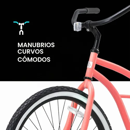 Vista 3 de sixthreezero Around The Block - Bicicleta de playa para mujer