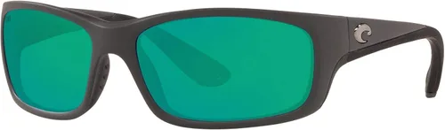 Vista 2 de Costa Del Mar Gafas de sol rectangulares Jose para hombre Marco negroámbar 580p