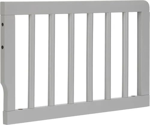 Vista 2 de Evolur Dream On Me Dilian - Riel convertible para cuna infantil en gris guijarro