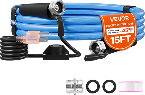 Vista 12 de VEVOR Manguera de agua calentada de 50 pies para autocaravana