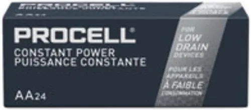 Vista 2 de Duracell Procell AA - Paquete de 24 baterías de 9 voltios, paquete de 12
