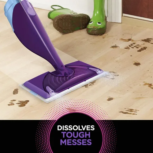 Vista 5 de Swiffer WetJet - Recambio de almohadilla de trapeador resistente, 30