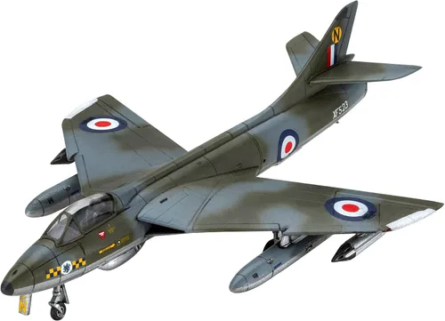 Vista 3 de Revell 03833 Hawker Hunter FGA.9 1:144 Escala sin construir/sin pintar Kit de modelo de plástico
