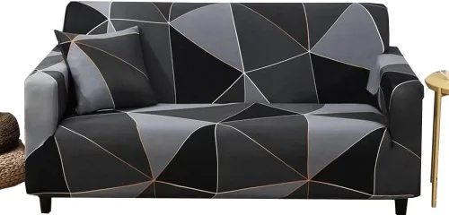 Vista 27 de Funda elástica para sofá de 3 plazas, funda protectora para sofá de 3 plazas, fundas elásticas para sofá de 2/3 plazas, fundas protectoras de sofá