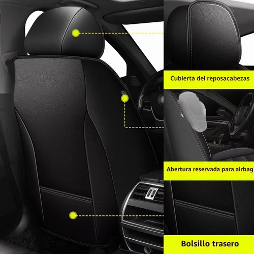 Vista 3 de DISUTOGO Fundas de asiento para Honda Pilot 2016-2025 2026