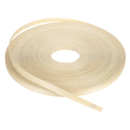 Vista 65 de PATIKIL Bandas de borde de abedul, cinta de chapa de madera de 1-1/2 pulgadas x 25 pies, bandas de borde de madera contrachapada flexible prepegadas