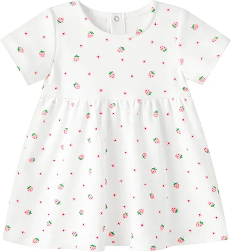 Vista 20 de pureborn Vestido de bebé niña 0-24 meses