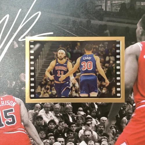 Vista 4 de sufenvera Firmado Klay Thompson Memorabilia - Colección de pósteres enmarcados con fotos, regalos para los fanáticos del baloncesto Golden State, 10
