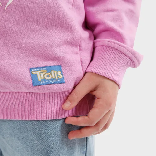 Vista 4 de DREAMWORKS TROLLS Sudadera con capucha para niñas Sudaderas con capucha para niñas Sudaderas con capucha para niñas