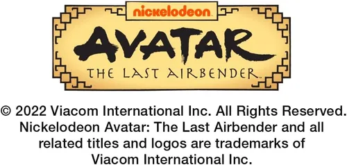 Vista 7 de Avatar The Last Airbender Appa & Momo - Llavero giratorio redondo de metal cromado