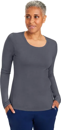 Vista 8 de Healing Hands Cómoda camiseta médica de manga larga para mujer 5051 Mackenzie
