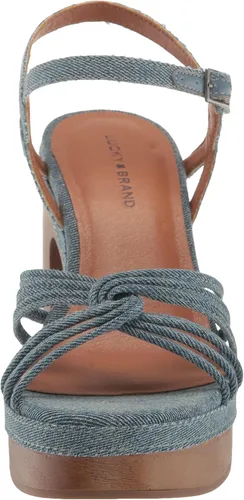 Vista 2 de Lucky Brand Ismene Sandalia de tacón alto con tiras para mujer