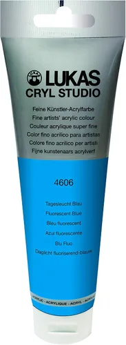 Vista 8 de Lukas CRYL Studio Artist - Pintura acrílica para artistas, Alizarín Carmesí, tubo de 125 ml - Pinturas acrílicas de alto pigmento para pintura