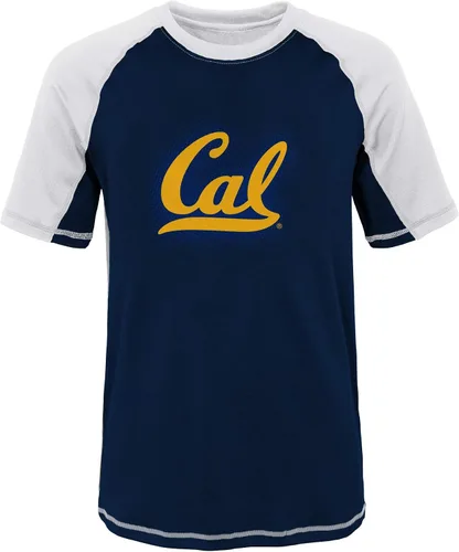 Vista 2 de Outerstuff NCAA Youth Boys (8-20) - Camiseta de protección de bloque de color, variación del equipo California Golden Bears