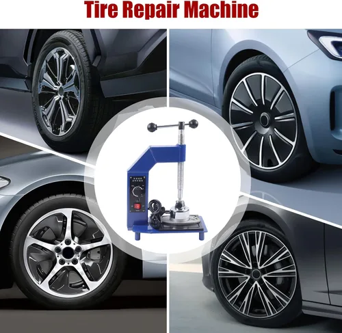 Vista 6 de YIYIBYUS Kit de máquina de reparación automática de neumáticos, 110 V, ajustable, regular, temperatura constante, kit de herramientas de reparación