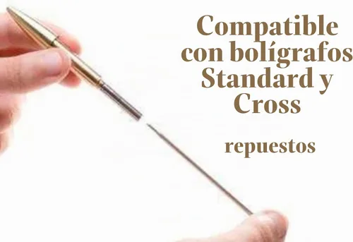 Vista 6 de Bolígrafo táctico recargable calibre 50, dorado