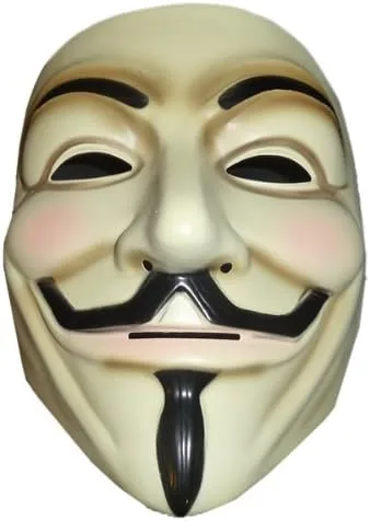 Vista 2 de Máscara de Guy Fawkes V para Vendetta