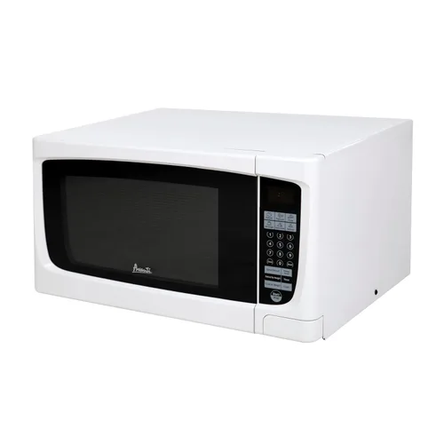 Vista 4 de Avanti MO1450TW Horno microondas compacto de 1000 vatios con 9 ajustes de cocción preestablecidos, descongelación de velocidad, panel de control