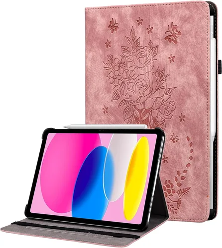 Vista 20 de Funda para iPad Air 3ª Generación 2019/iPad Pro 10.5 Pulgadas 2017, Cubierta de Cuero PU Plegable Multi-Ángulo con Auto Despertar/Dormir y Soporte