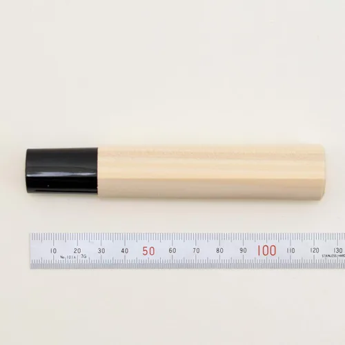 Vista 9 de Mango de cuchillo japonés Kitcken mango de reparación para cuchillo Sashimi reemplazo de mango de madera natural You can replace the handle of a