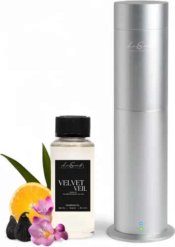 Vista 9 de Kit Inicial de Difusor de Aroma para Hasta 1000 Pies Cuadrados de Cobertura - 120ML de Aceite Esencial Sin Agua Incluido - Difusor de Aroma de Lujo