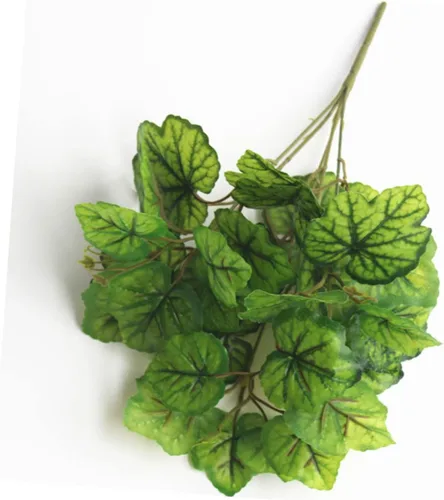 Vista 3 de COHEALI 2pcs Artificiales Decorativas para Sala Tallos de Verduría Ramas de Árbol Artificiales DIY Suministros de Navidad Ramas Verdes Imitación Boj