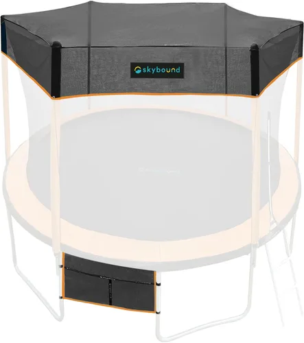 Vista 6 de SkyBound Funda de trampolín recreativo – Trampolín redondo al aire libre – Cubiertas de protección solar resistentes para trampolines redondos
