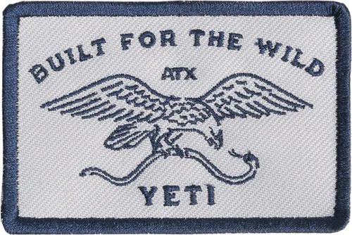 Vista 3 de YETI Parche de gancho y bucle, 2 x 3 pulgadas
