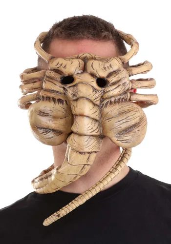 Vista 9 de Accesorio de máscara de disfraz Alien Facehugger Multicolor