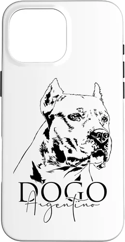 Vista 19 de Dogo Argentino Dog Portrait Dog Portrait Dogs Case for iPhone 17