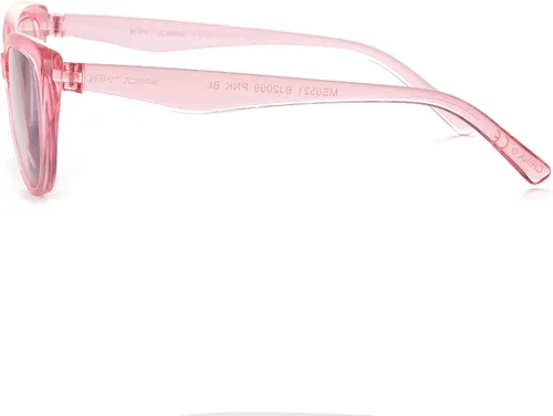 Vista 3 de Betsey Johnson womens Yara Glasses Blue Light Glasses, Crystal Pink, 40mm US