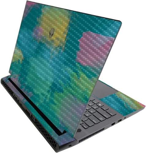 Vista 163 de MightySkins - Skin brillante con purpurina para Alienware M17 R3 (2020) y M17 R4 (2021) - Diversión de los años 90 Acabado duradero con purpurina