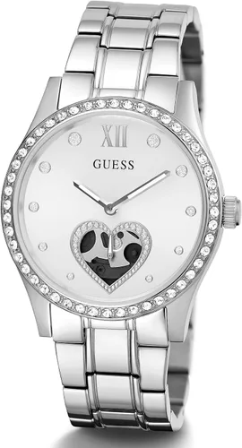 Vista 3 de GUESS Reloj GW0380L1 Be Loved Mujer plateado