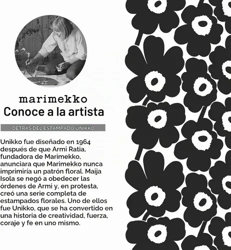 Vista 5 de MARIMEKKO Oiva Unikko Taza – Refina la decoración de tu cocina con nuestro icónico gres floral – Elegantes tazas de café de porcelana para elevar tu