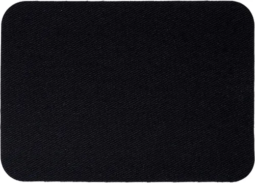 Vista 2 de Johnson & Smith Parches para planchar – Parche de 14 piezas para reparación de ropa, pantalones – Parches adhesivos de tela en 2 formas – Fácil
