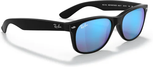 Vista 6 de Ray-Ban RB2132 New Wayfarer Gafas de sol cuadradas espejadas
