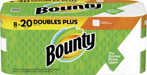 Vista 12 de Bounty Select-a-Size - Toallas de papel, color blanco, 12 rollos (paquete de 1)