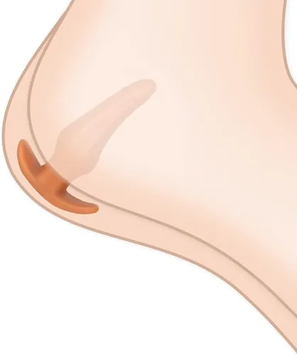 Vista 8 de Masturbador de tapón anal suave, tapón de silicona líquida con base de seguridad, consolador anal dorado, dilador de vagina, expansor anal