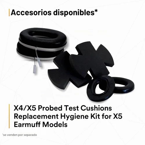 Vista 9 de 3M PELTOR - Orejeras de protección auditiva, serie X5, protección contra el ruido NRR 21 dB, construcción, fabricación, automoción