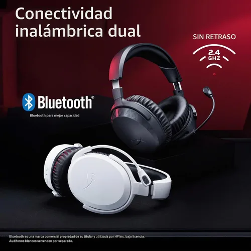 Vista 3 de HyperX Cloud Stinger 3 - Auriculares inalámbricos para juegos para Xbox, HyperX Signature Comfort, diadema ajustable, inalámbricos, color negro