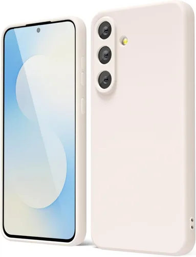 Vista 483 de oakxco Funda para teléfono Samsung Galaxy S8 de silicona líquida, delgada y fina de gel de goma suave TPU cubierta protectora simple llana