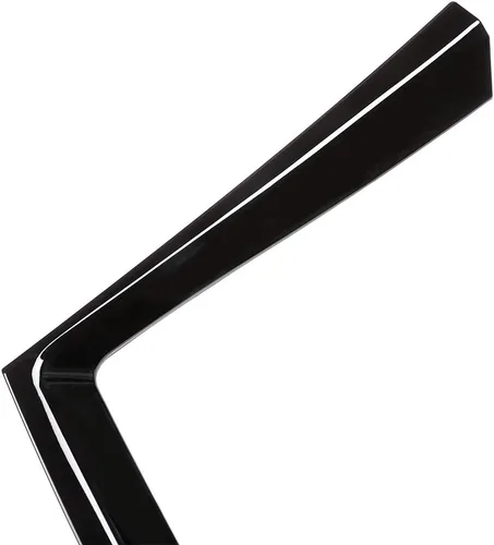 Vista 8 de Adhesivo de plástico ABS para marco de portavasos de consola central de coche para BMW X5 E70 X6 E71 2008-2013 Accesorios de automóvil (Negro)