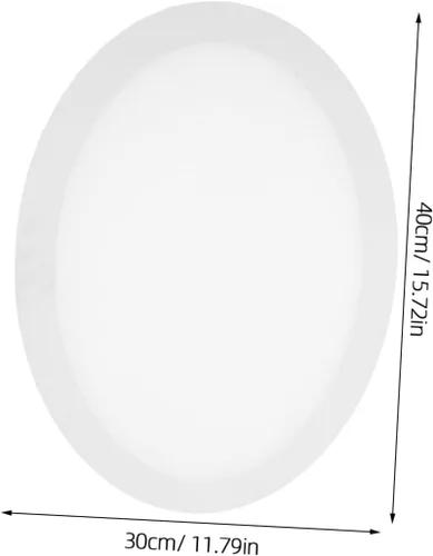 Vista 2 de 2 tableros ovalados de lona para pintar de algodón imprimado panel de lienzo ácido tableros de artista para profesionales, pintores de pasatiempos