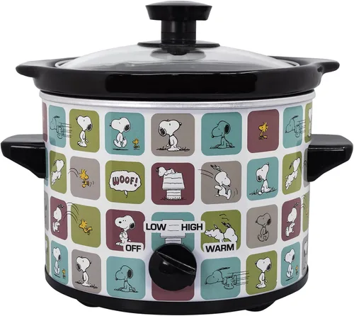 Vista 10 de Uncanny Brands Olla de cocción lenta Bluey de 2 cuartos - Pequeño aparato de cocina