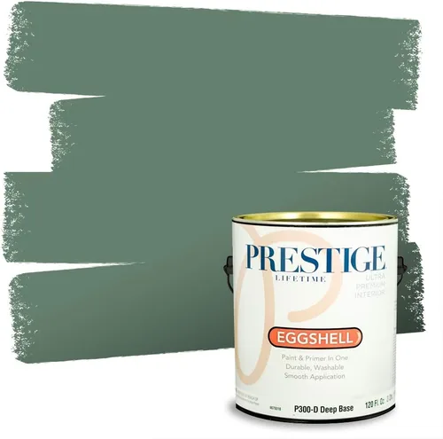 Vista 180 de Prestige Paints - 2 en 1, pintura base y pintura de exterior, E100-N-735BM