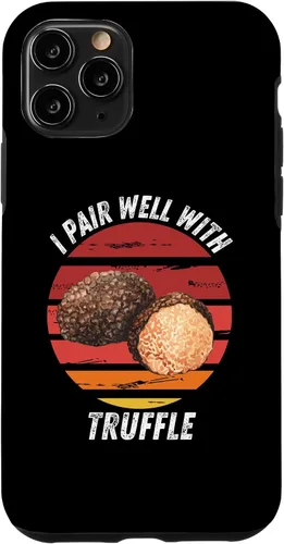 Vista 10 de iPhone 15 Vintage Truffle I Pair Well With Truffle Food Lover Case