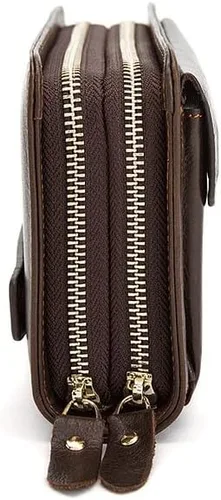 Vista 7 de TATSEN Billetera para hombre y hombre, para tarjetero de crédito, bolso de mano, monedero casual (color A, tamaño talla única)
